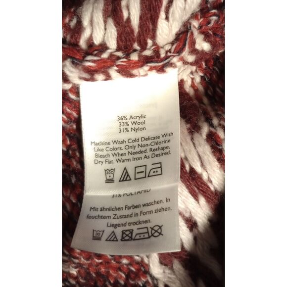 Eddie Bauer Women's Size Medium Wool Blend Cardigan -Vintage-90's - Picture 7 of 10